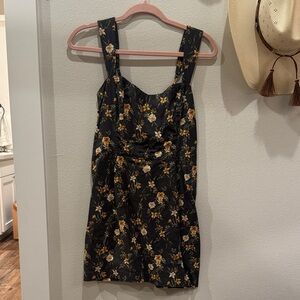Abercrombie & Fitch Navy Floral Dress - Mini Dress